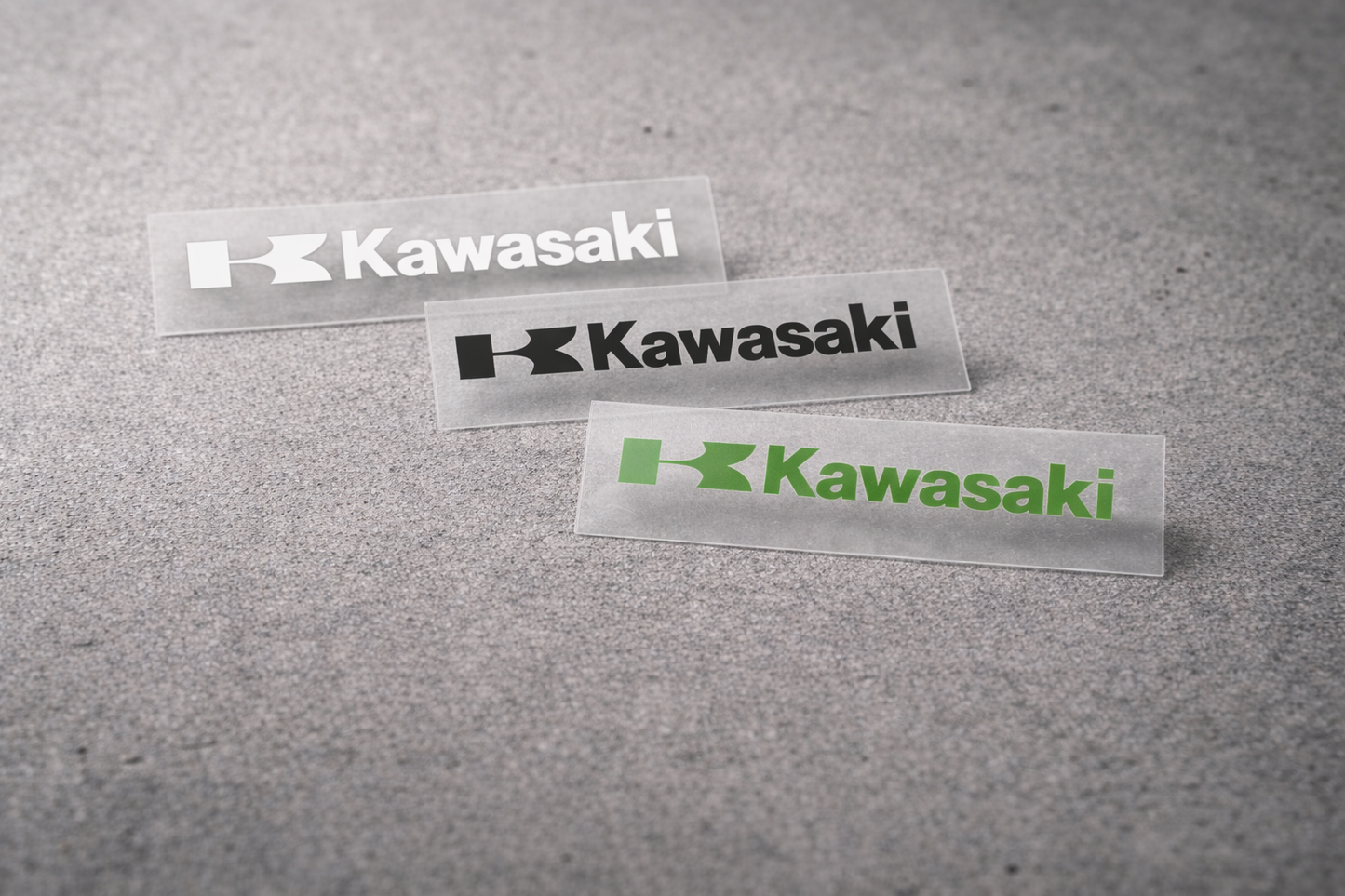 Pegatina Kawasaki de Vinilo | 5 y 10 cm | Pack Ahorro 10 Unidades