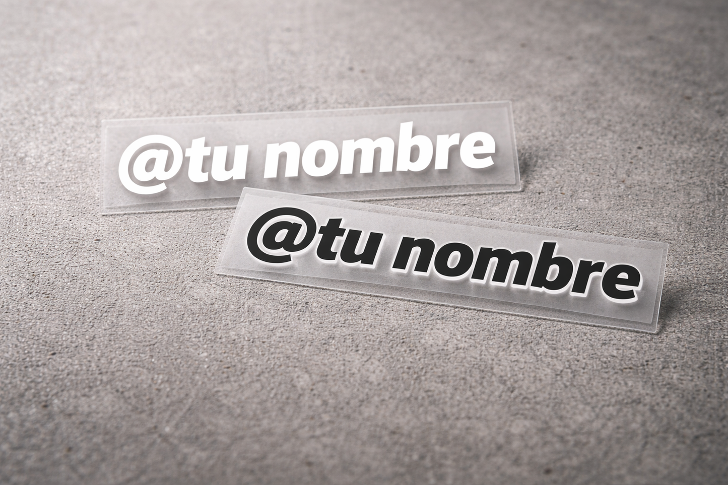 Pegatinas Personalizadas con Nombre o @ de Instagram