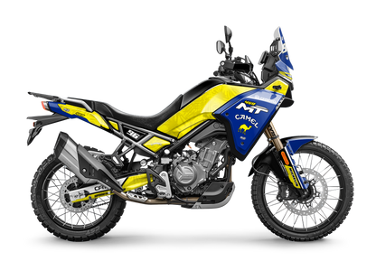 Kit de vinilos CF Moto 450MT Camel diseño adventure rally de SupermotoWorldShop