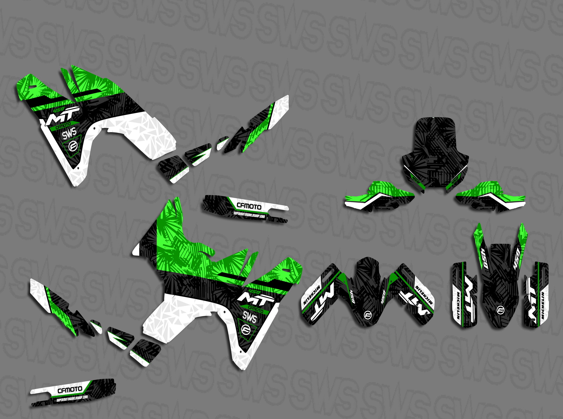 kit vinilos cf moto 450mt drop green
graphics kit cf moto 450mt drop green
pegatinas cf moto 450mt verde
vinilos adventure cf moto 450mt