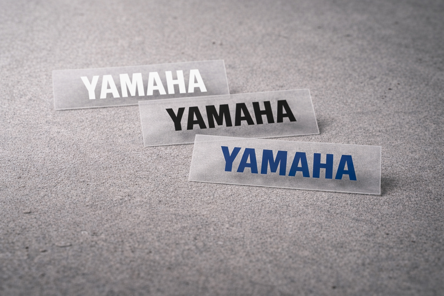 Pegatina Yamaha de Vinilo | 5 y 10 cm | Pack Ahorro 10 Unidades